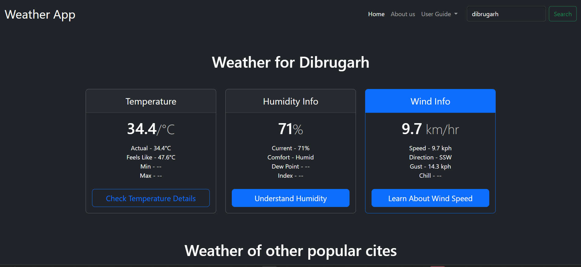 Weather App