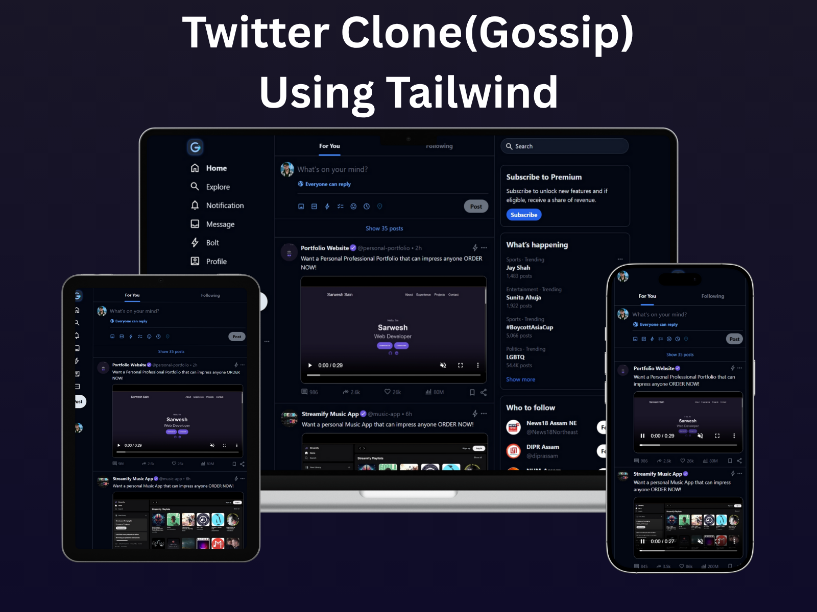 twitter-clone(gossip)
